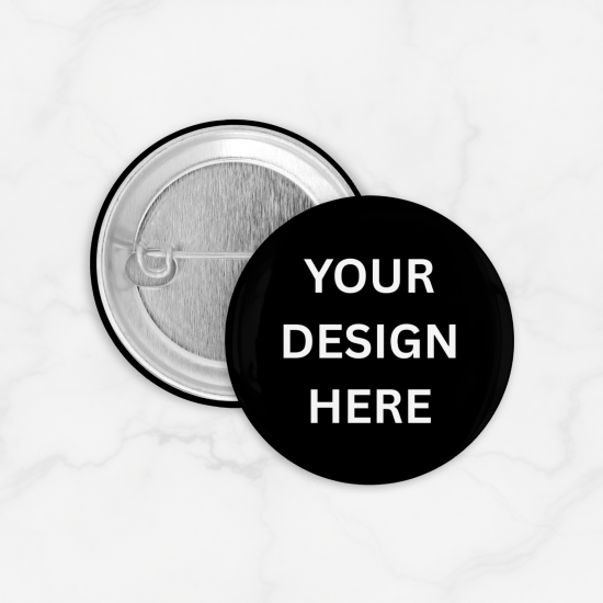Custom Pin Bros Buttons Round Size 58mm Metal Back Cover Custom Pin Bros Buttons Round Size 58mm Metal Back Cover